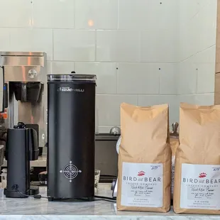 Cole Valley Roastery, Bird and Bear, in the house!