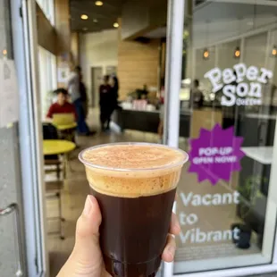 Guava Pillow (guava foam &amp; bubbly coffee) - refreshing!