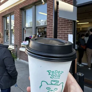 Latte with Cardamom syrup