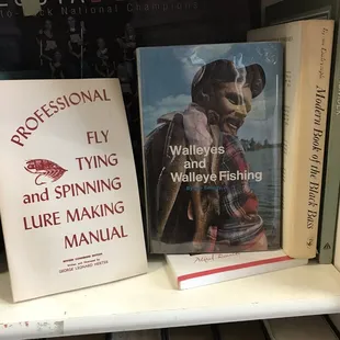Plenty of books on fishing. And so much more here.