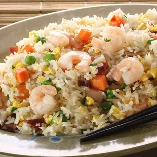 Yummy Shrimp Stir Fried Rice