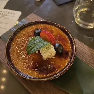 Thai Tea Creme Brule