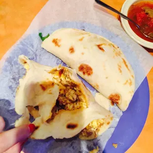 Taco falling apart