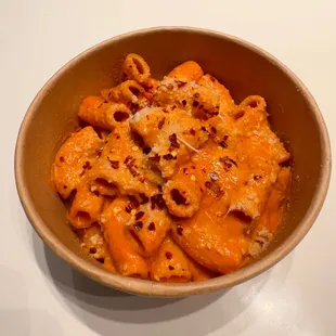 Spicy Vodka Rigatoni