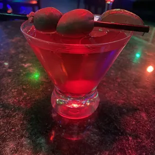 Cherry Limeade Martini