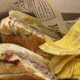 Cuban sandwich - wasn't that great! Needed to be smashed.