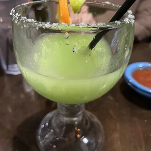 What's left of a margarita