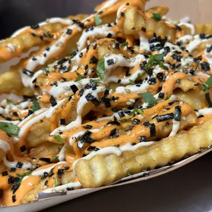 Spicy Dynamite fries