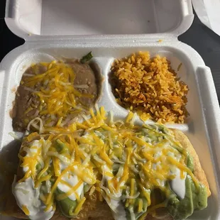 Beef Chimichanga was sooo good!!