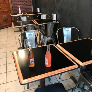 sushi and sashimi, outside