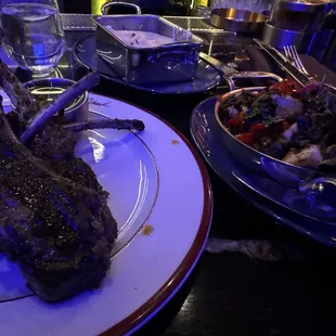 Brussel sprouts were amazing,  Lamb just were ok. Good portion size tho.