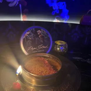 STRAWBERRIES AND CREAM CRÈME BRÛLÉE