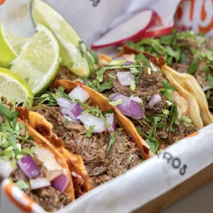 Birria Tacos/Quesatacos.