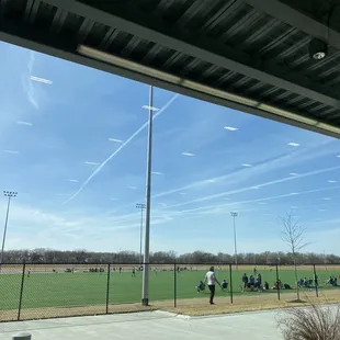 Outdoor soccer fields