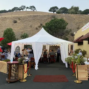 Outdoor Pavillon at Papillon