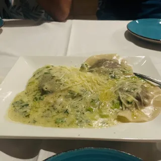 Roasted Forest Mushrooms Ravioli