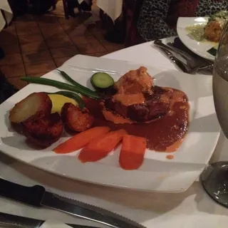 Angus Filet Mignon with Crab meat