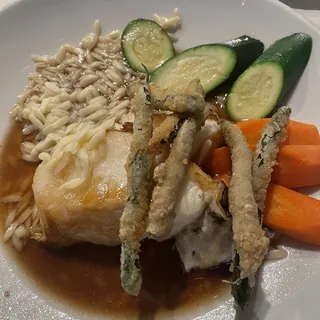 Chilean Seabass and Orzo