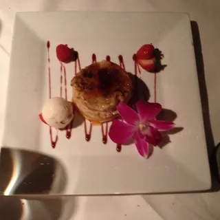 Peach Bread Pudding