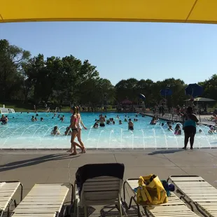 They have a high dive and a low dive.