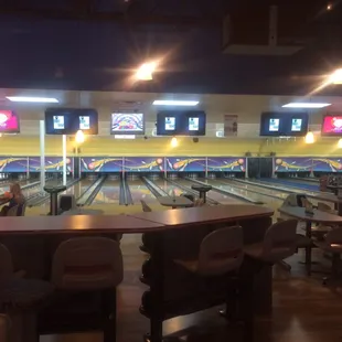 The lanes.