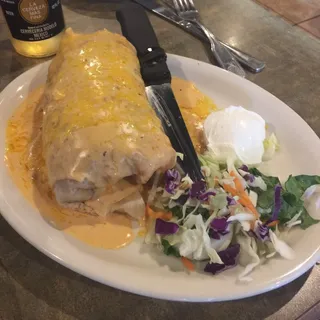 Surf Turf Burrito