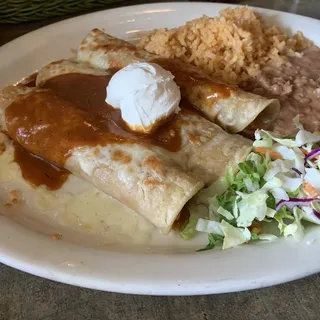 Enchiladas de Camaron