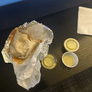 Breakfast burrito 10/10 flavors going every where highly recommend we don&apos;t have this in Cincinnati.