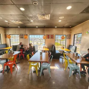 Main seating area