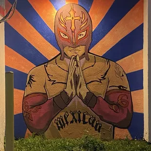 Lucha Libre mural