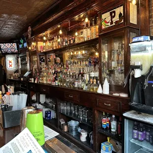 a view of the bar