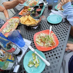 Street tacos and wings.