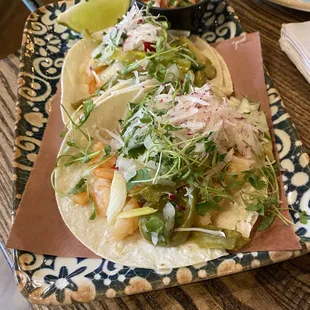 Camarones tacos