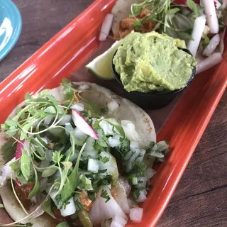 CHICKEN TINGA TACOS