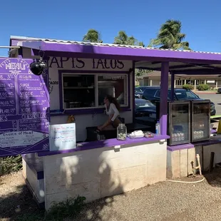 Menu at Papi&apos;s.