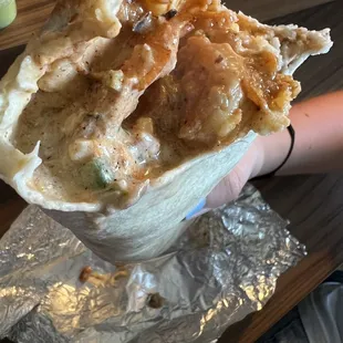 Shrimp Burrito