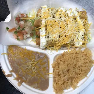 Rolled Taco Combo