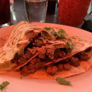 Pastor Quesadilla