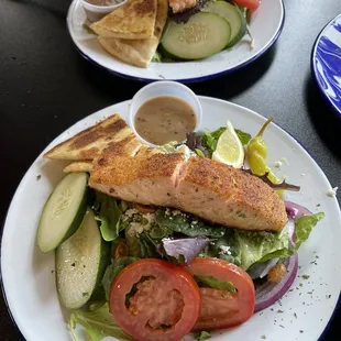 Blackened Salmon Salad