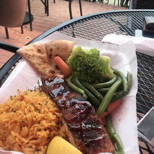 Bourbon Glazed Salmon