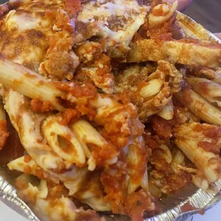 Chicken parmigiana not edible