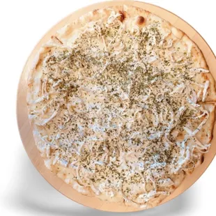 CHICKEN ALFREDO
Mozzarella, chicken grilled or fried and alfredo sauce