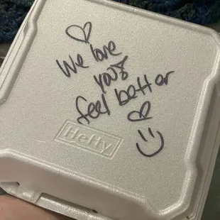 Breakfast with love!