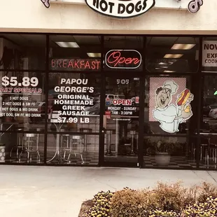 bagels, outside