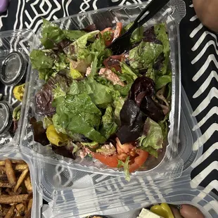 food, salads