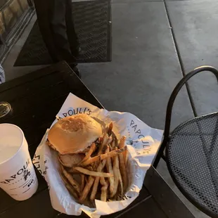 Flame-Grilled Chicken Burger