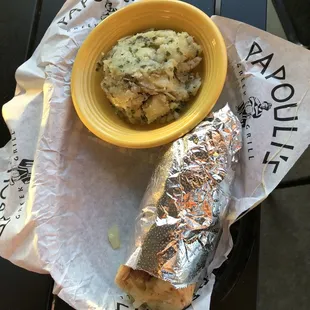 Greco Roman pita sandwich