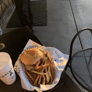 Flame-Grilled Chicken Burger