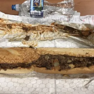 Humongous cheesesteak