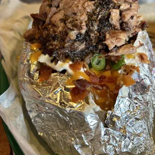 Loaded baked potato